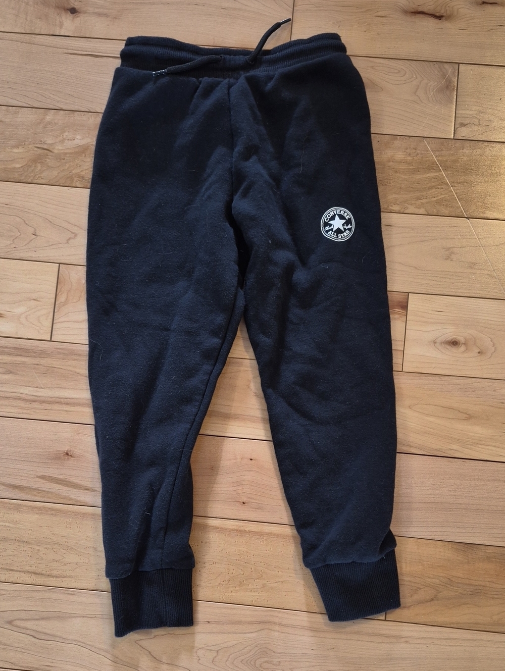 Boys Size 4 Converse Black Logo Jogger Pants
